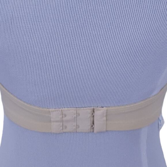 Vintage Exquisite Form 32D Strapless Bra Beige Underwire Bra Excellent Condition - Picture 3 of 5